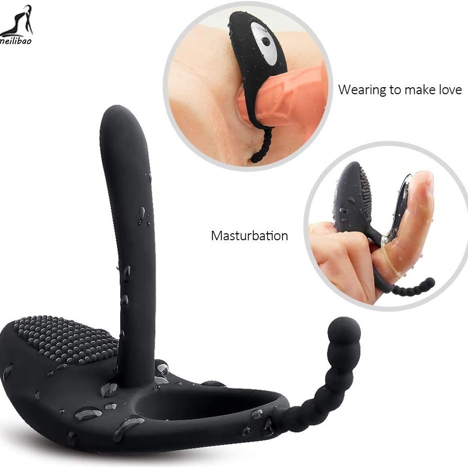 Prostatepulse Duo - Vibrating Massager With Cock Ring