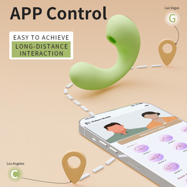 App Control Clit Sucking Egg Vibrator - image 3