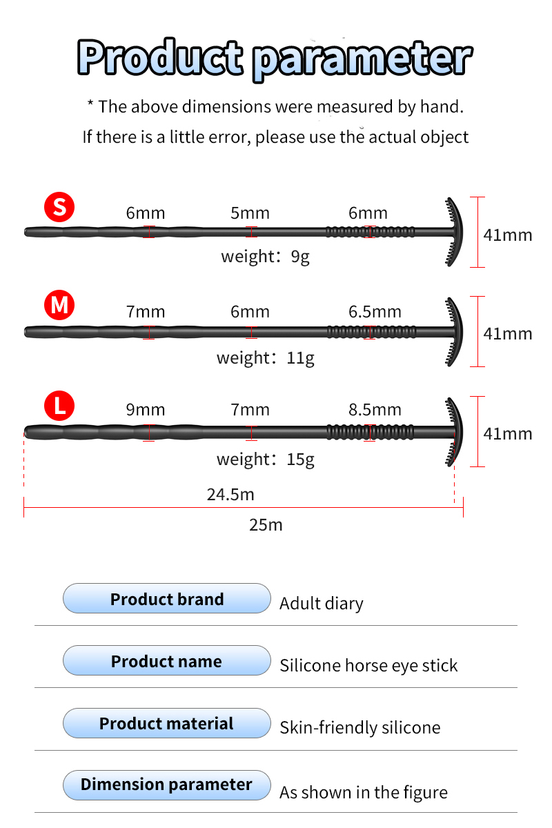 Silicone Urethral Exploration Plug with Syringe-WeLovePlugs