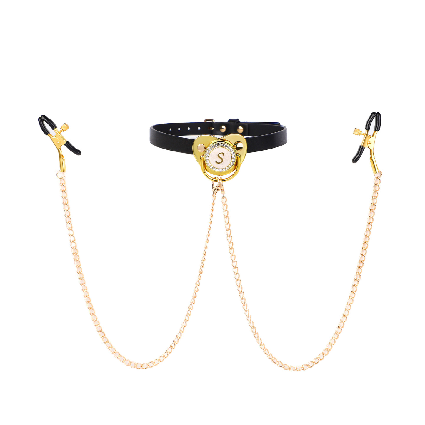 Creative Mouth Play Set: Nipple Clamps & Ball Gags - B - image 3