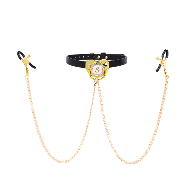 Creative Mouth Play Set: Nipple Clamps & Ball Gags - B - image 3