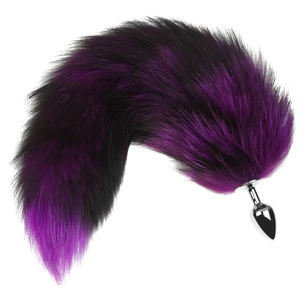 15.75'' Extra-Fluffy Fox Tail Butt Plug - image 6