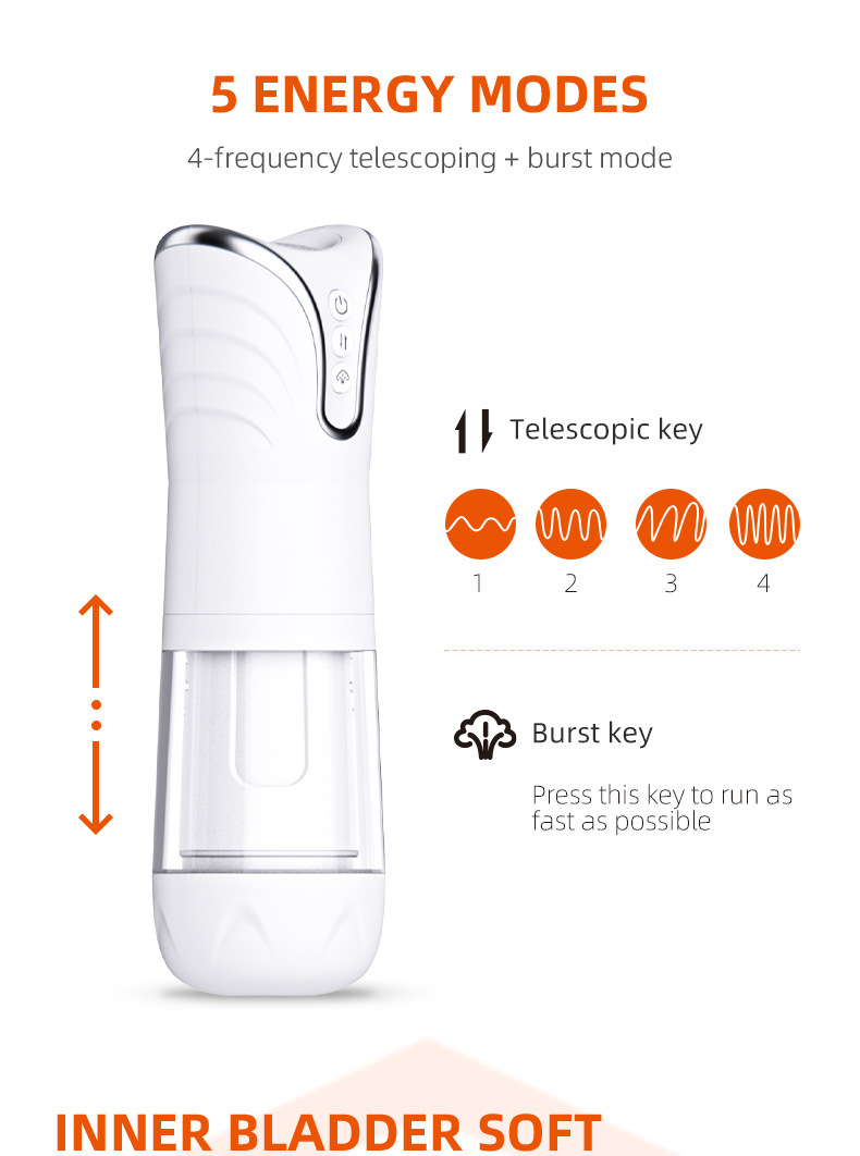 4-Frequency Automatic Male Masturbator Stroker Cup-WeLovePlugs