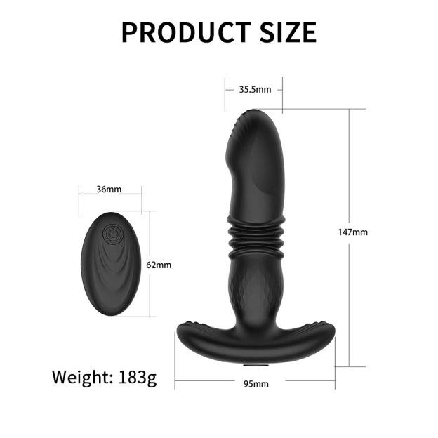 Vibrating Butt Plug Massager -WeLovePlugs