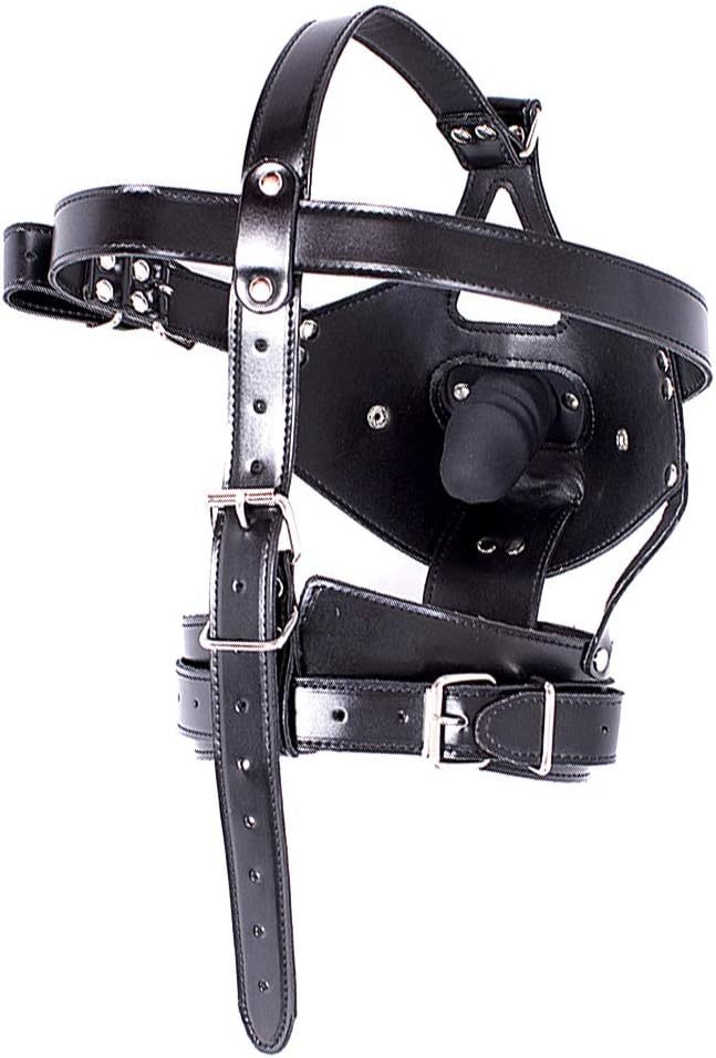 BDSM Mouth Gag Head Mask