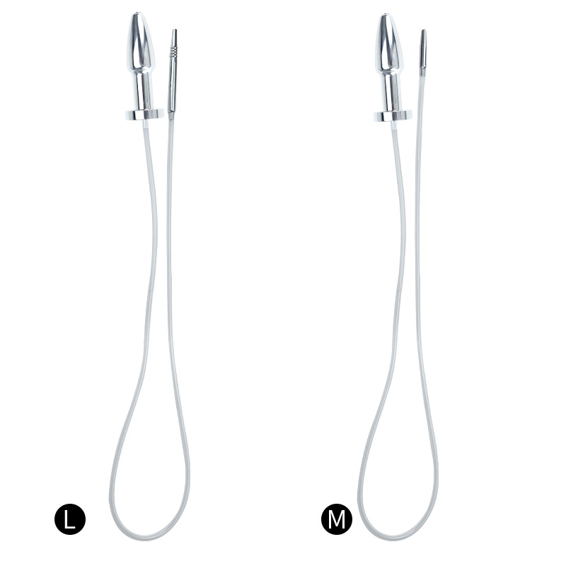 Butt Plug + Urethral Sound Catheter -WeLovePlugs