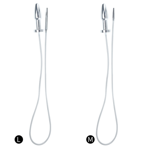 Butt Plug + Urethral Sound Catheter -WeLovePlugs