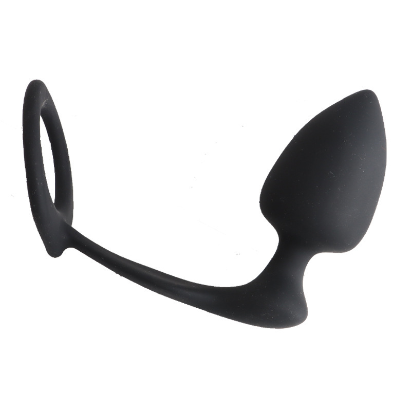 Pleasure Synergy Cock Ring with Butt Plug