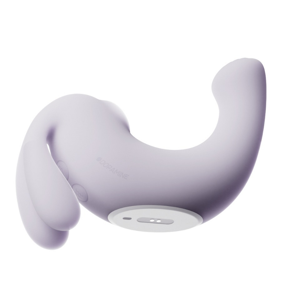 Rabbit Ear Suction & Vibration Massager - Light Purple - image 5