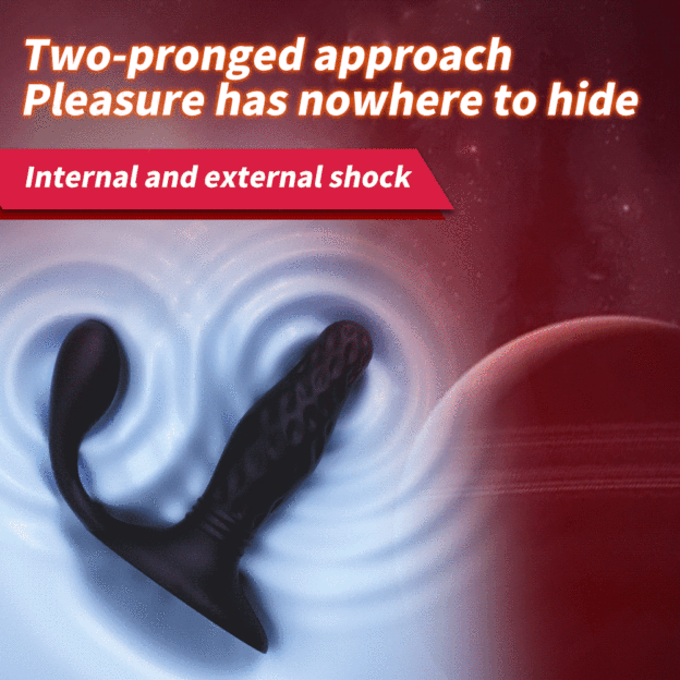 OrgasmoWave - Remote Control 3-in-1 Butt Plug Prostate Massager