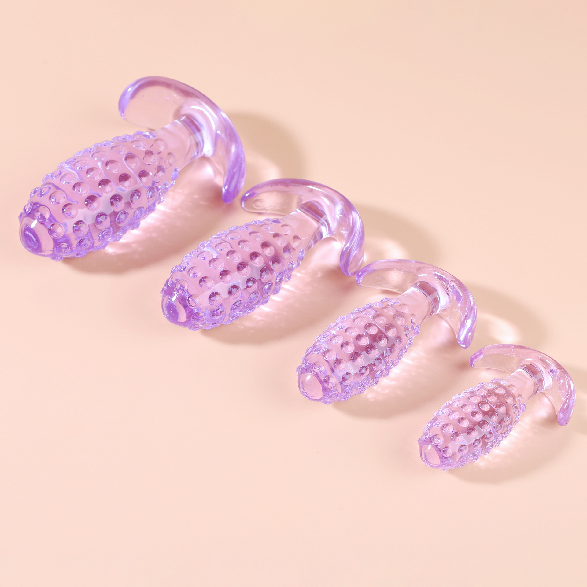 Pineapple Crystal Creative Beaded Butt Plug-WeLovePlugs