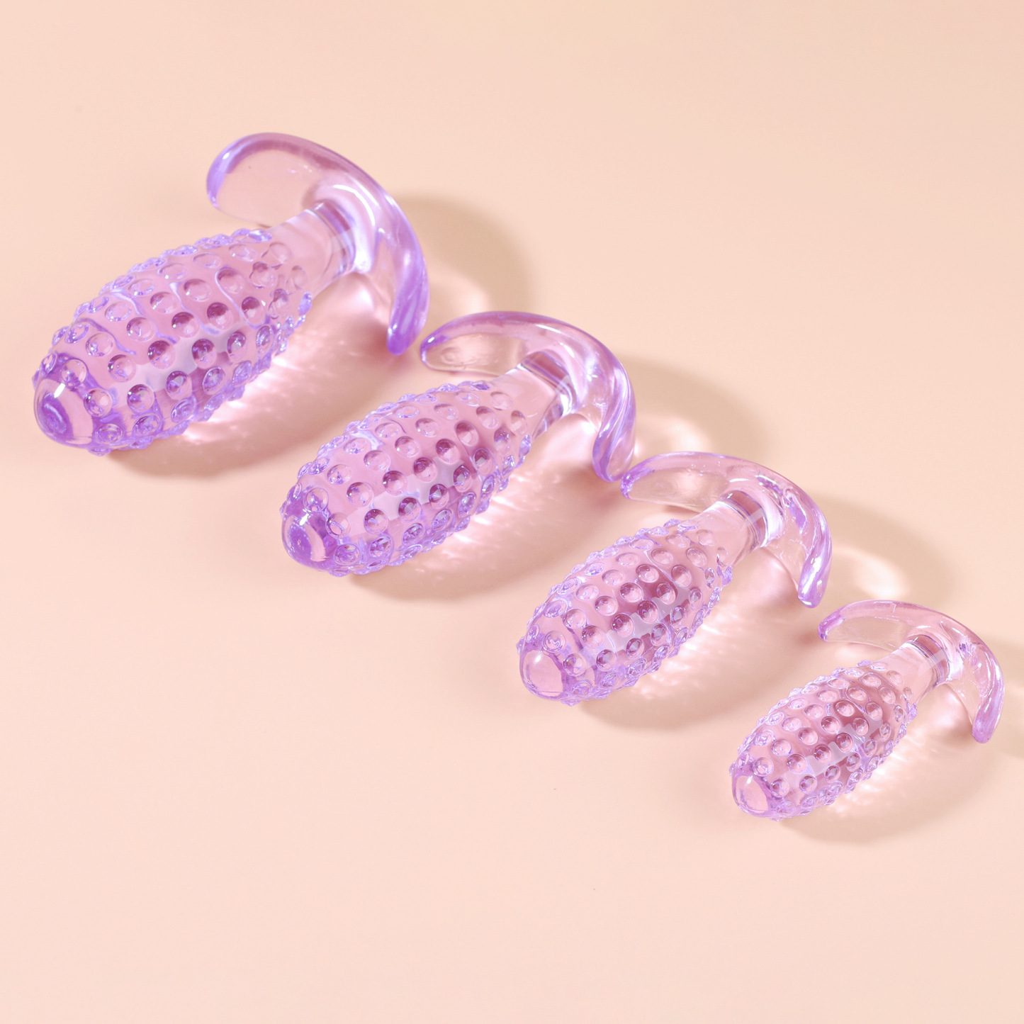 Pineapple Crystal Creative Beaded Butt Plug-WeLovePlugs