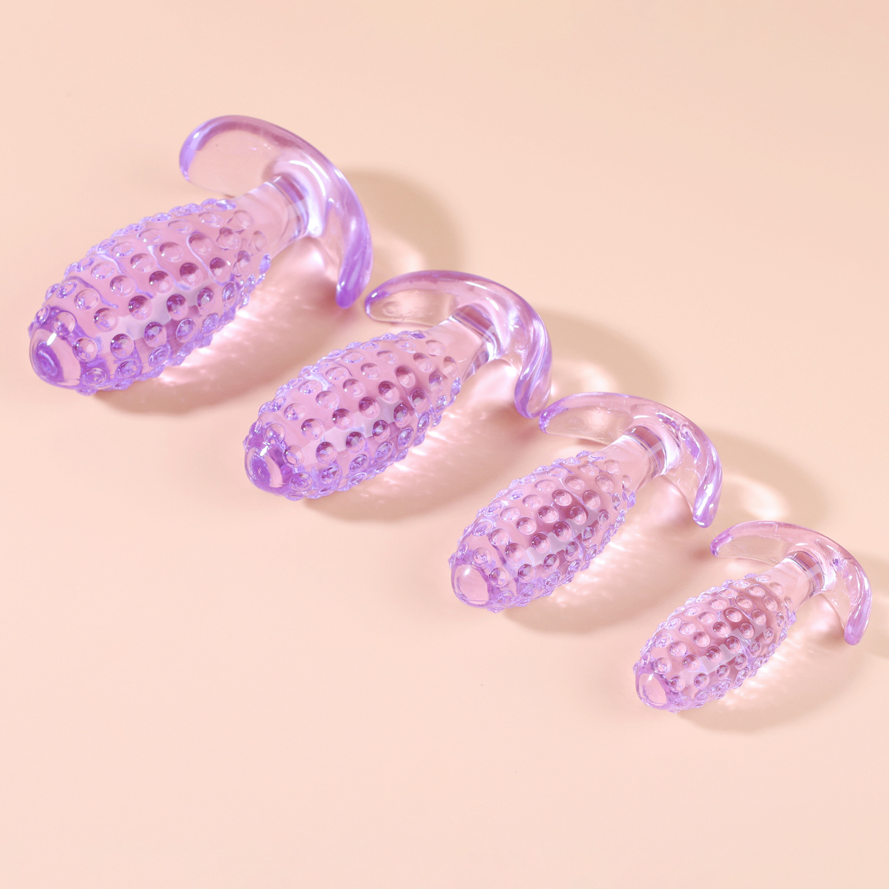 Pineapple Crystal Creative Beaded Butt Plug-WeLovePlugs