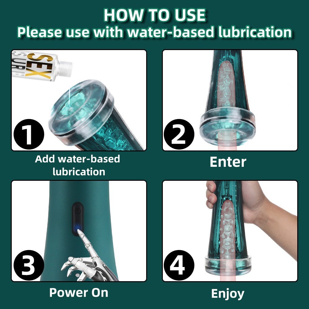 Vacuum Sucking & Vibrating Male Masturbator Stroker-WeLovePlugs