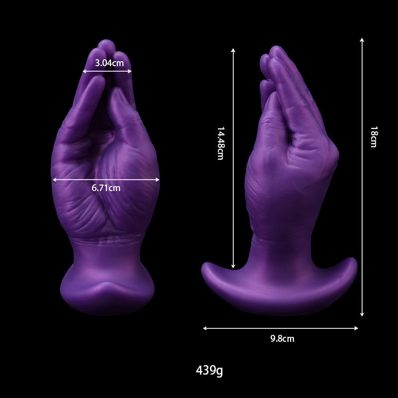 The Clasping Hands Butt Plug - L - image 8