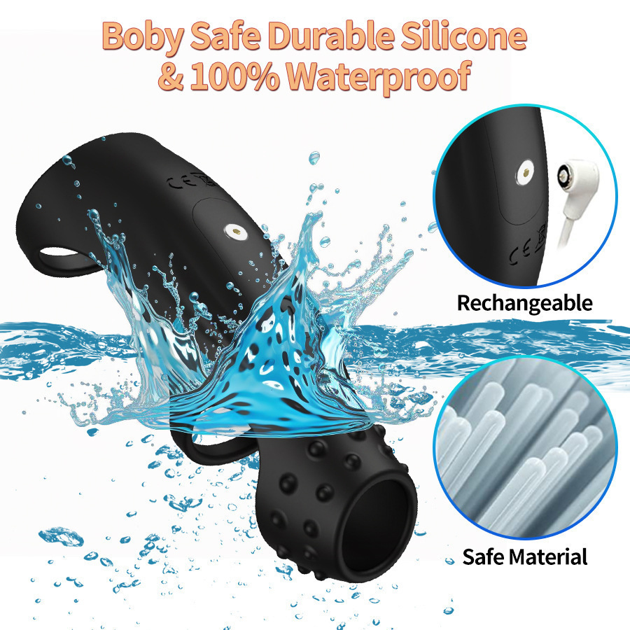 VibeForge Performance Cock Ring Penis Sleeve with Remote-WeLovePlugs