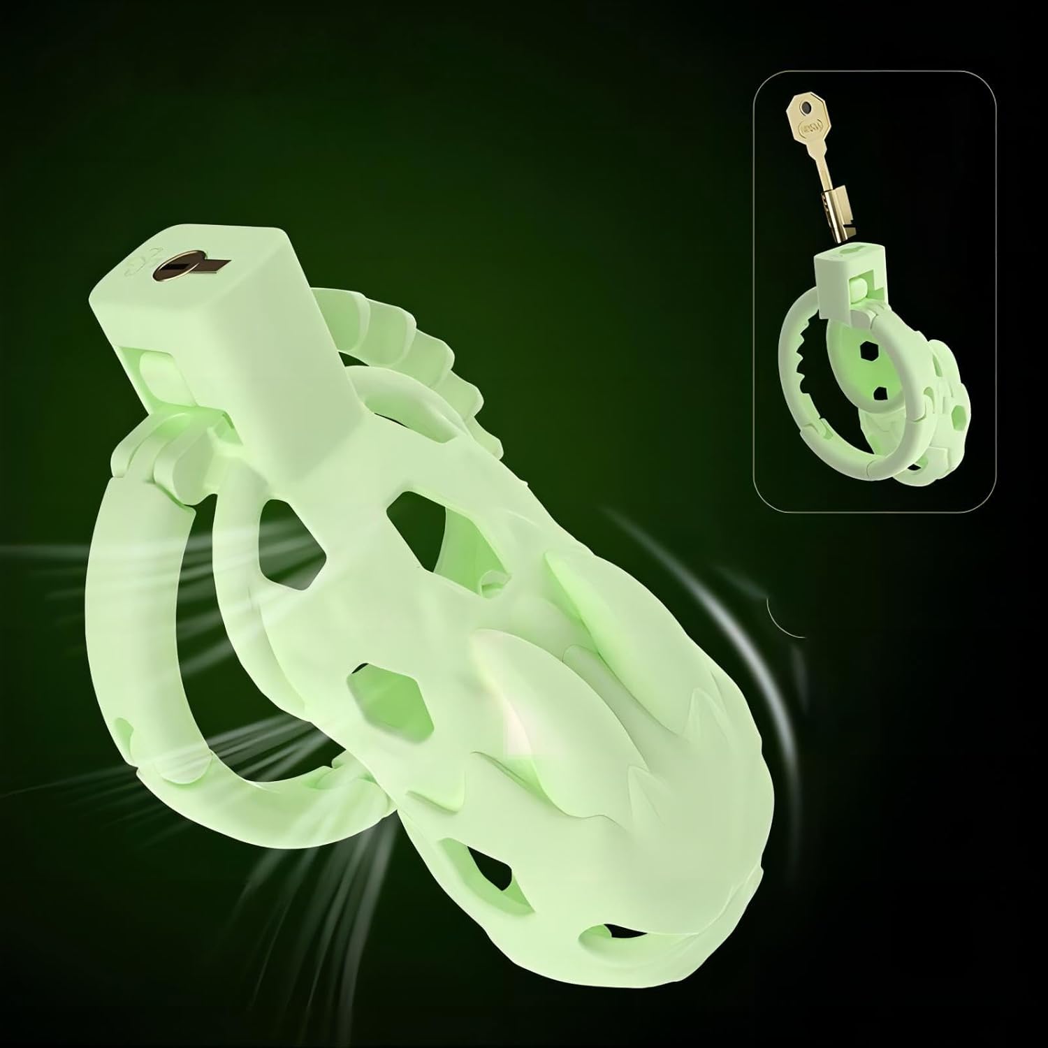 Mech-Style Chastity Cage 3D Printed Edition -WeLovePlugs