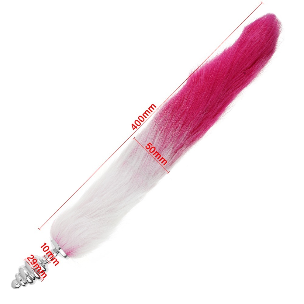 15.75'' Slim Fox Tail Butt Plug – 1.14'' - image 2