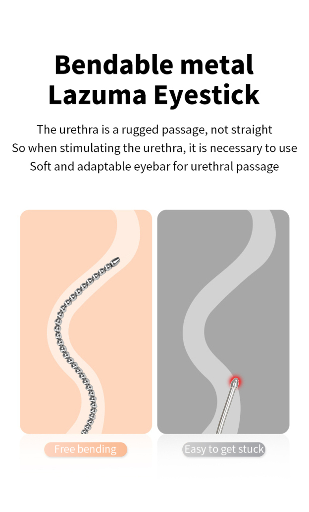 NeoDuo Urethral Sound Extra Long 60cm Urethral Sounder-WeLovePlugs