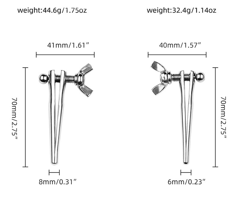 Adjustable Metal Dilator Urethral Rod CBT Dilate Tool