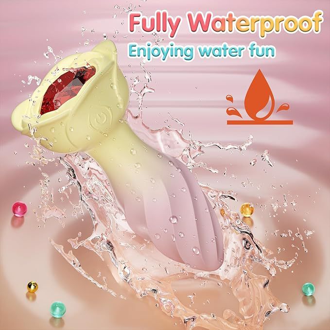 App Remote Control Ruby Jeweled Vibrating Rotating Butt Plug -WeLovePlugs