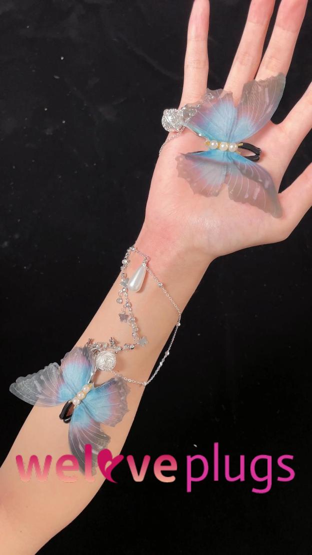 Wings & Whispers Butterfly Nipple Clamp Clips