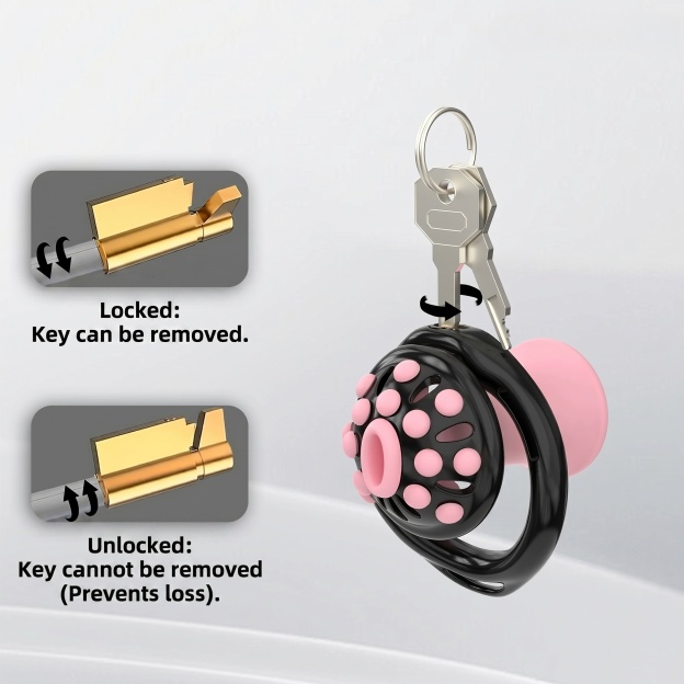 Securefit Resin Chastity Cage Set - image 10