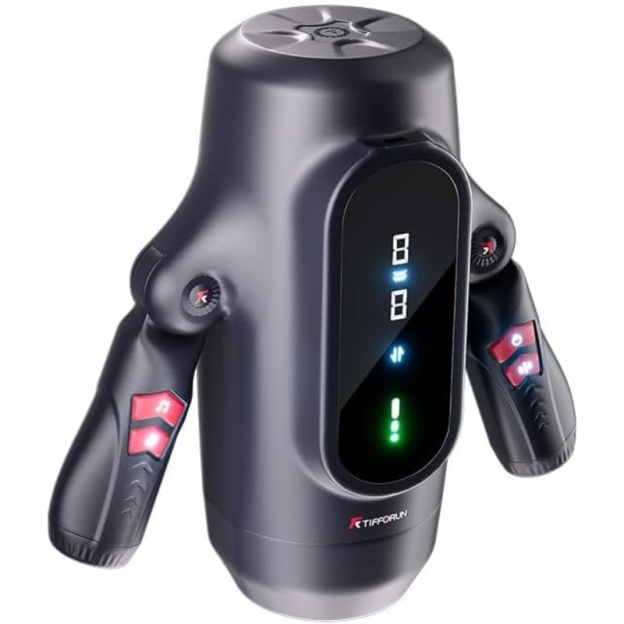 Male Masturbators Automatic Telescopic Vibrator-WeLovePlugs