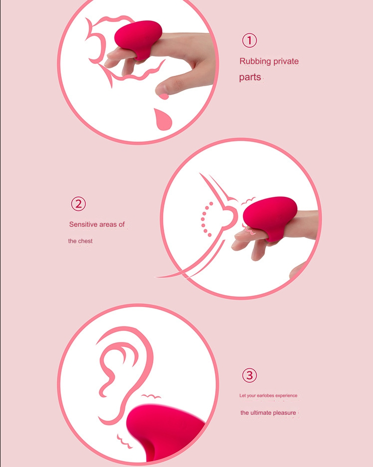 Finger Button Vibrating Clit Stimulator -WeLovePlugs