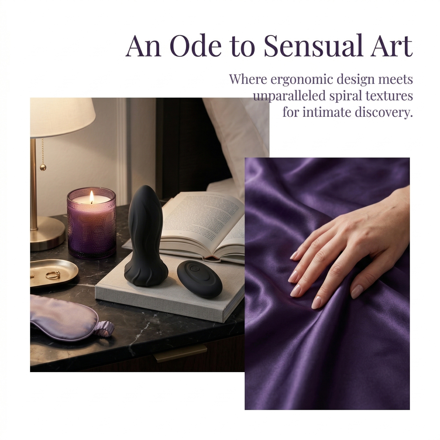 Remote Control Spiral Texture Vibrating Anal Massager - image 2