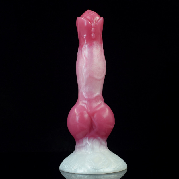 Fantasy Silicone Animal Dog Knot Penis Dildo-WeLovePlugs