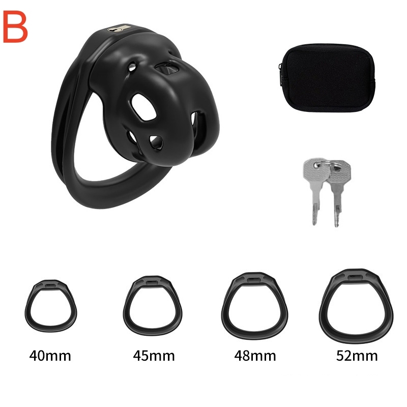 Adjustable ABS Chastity Cage – Lightweight & Discreet Lock for Long-Term Wear-WeLovePlugs