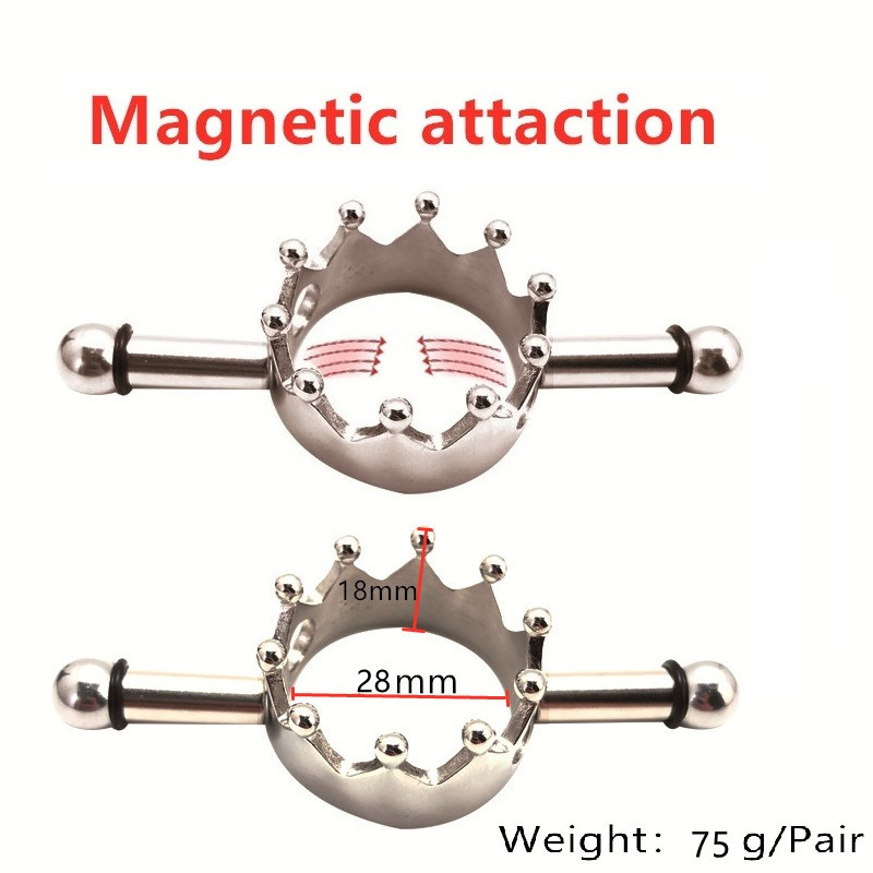 Crown Design Magnetic Nipple Clamps - image 3