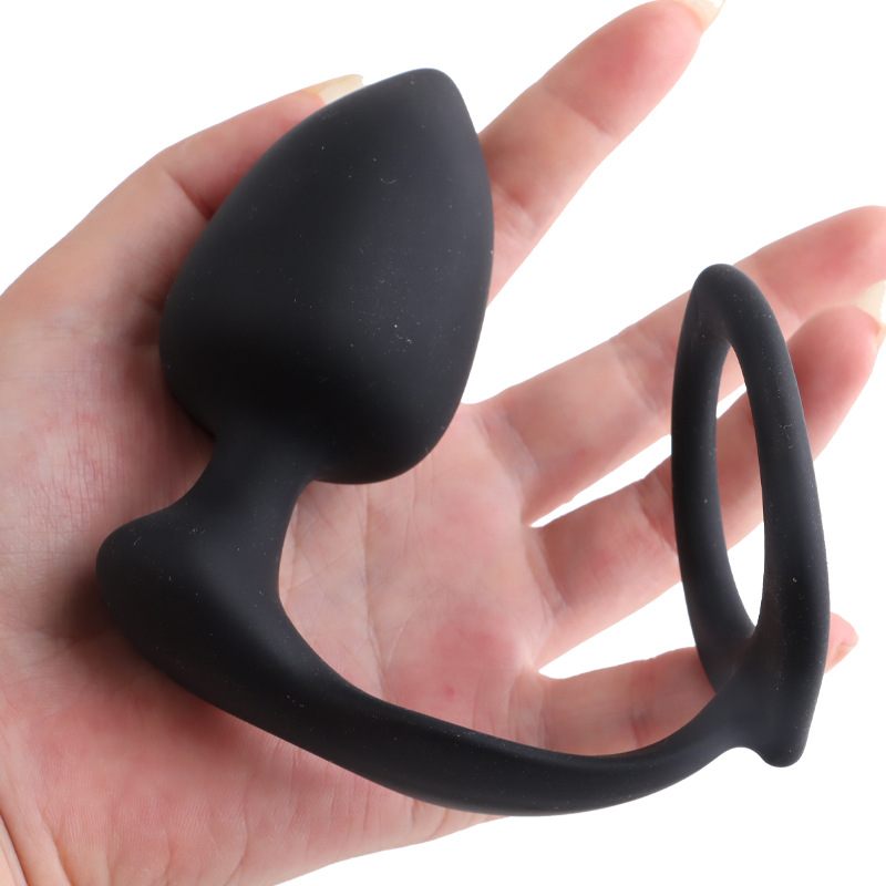 Pleasure Synergy Cock Ring with Butt Plug