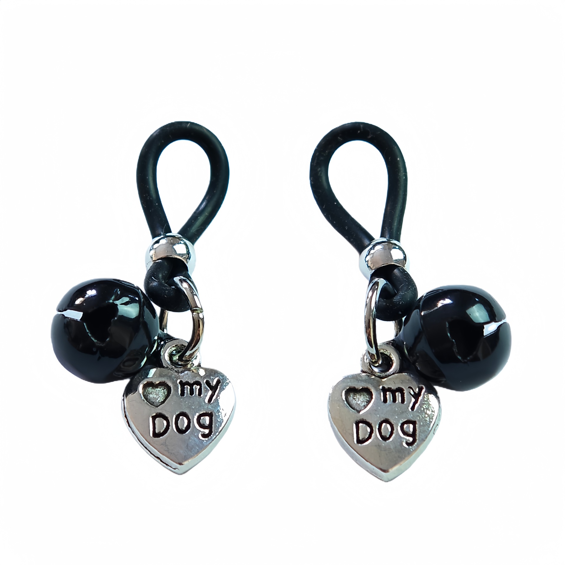 Love Lisa Dog Nipple Clamps - Black - image 1