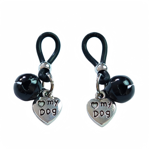 Love Lisa Dog Nipple Clamps - Black - image 1
