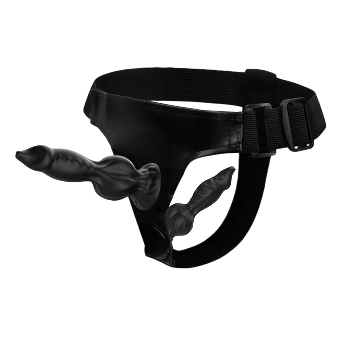 Duel Double Ended Strap-on Harness Set With Customizable Fit-WeLovePlugs