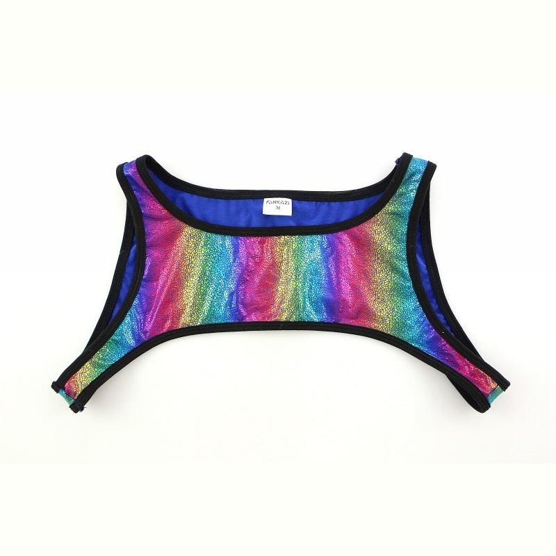 Vivid Rainbow Pride Harness - image 7