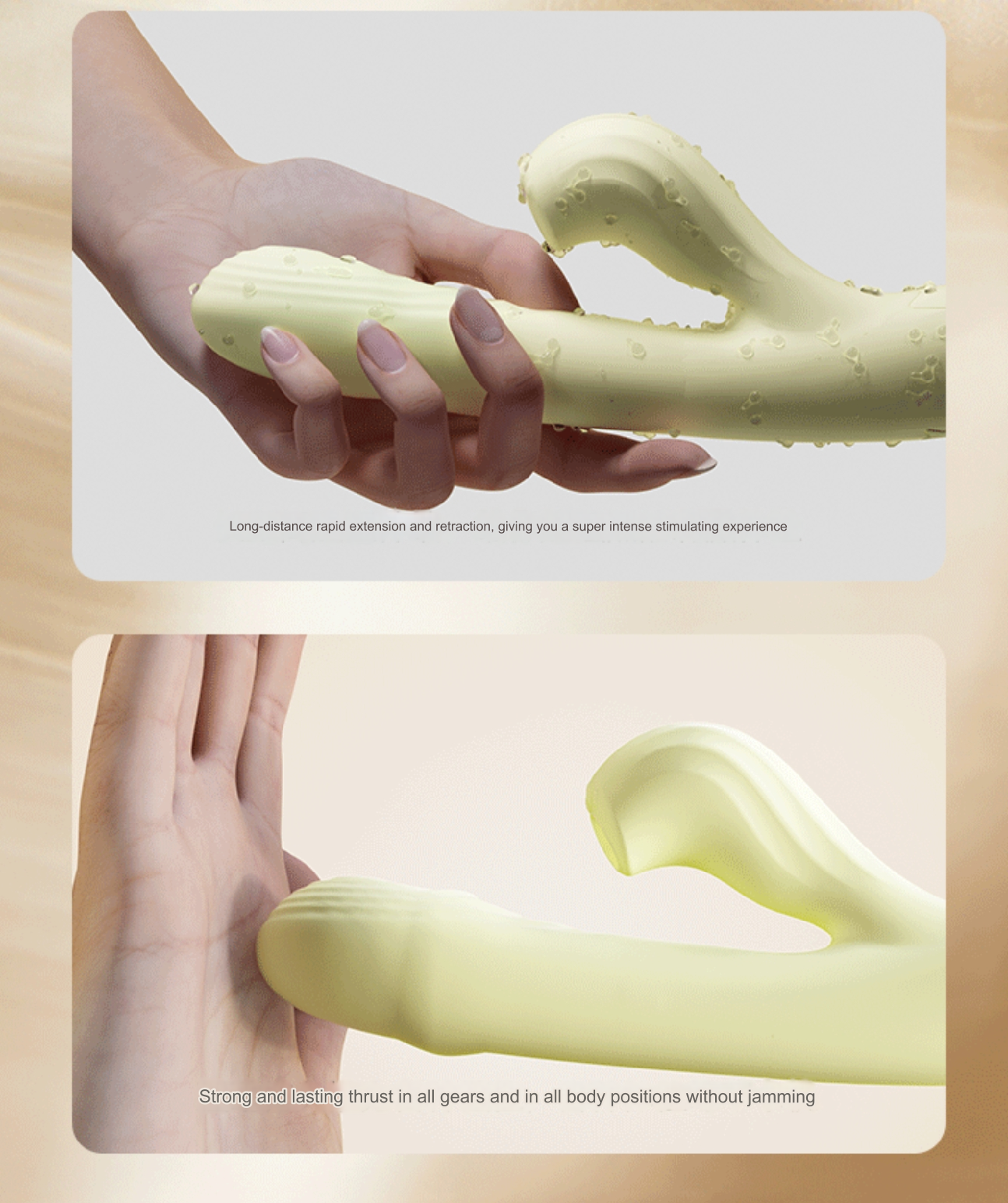 Retractable Vibrating Suction Heating Massager For Women's Masturbation -WeLovePlugs