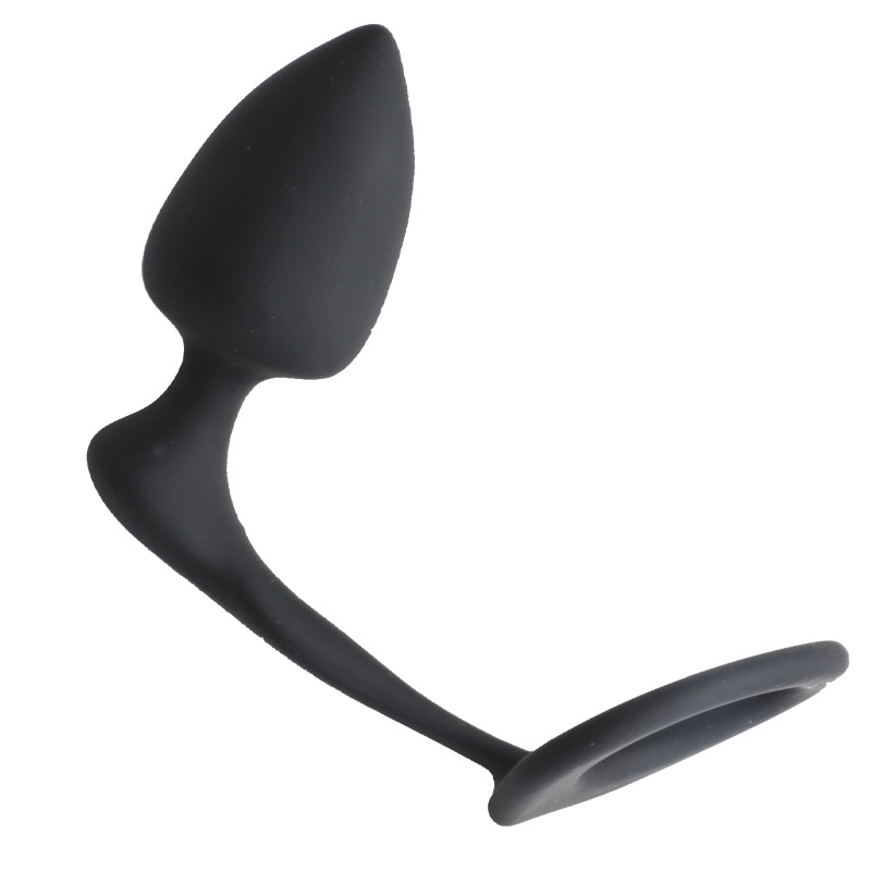 Pleasure Synergy Cock Ring with Butt Plug