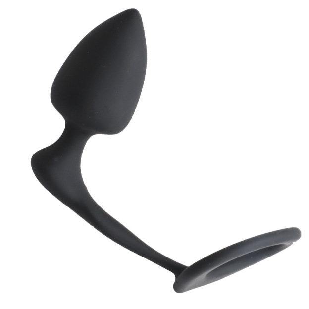 Pleasure Synergy Cock Ring with Butt Plug