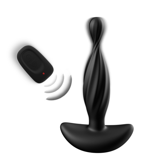 Anal Plug Vibrator Male Prostate Massager - Black - image 7