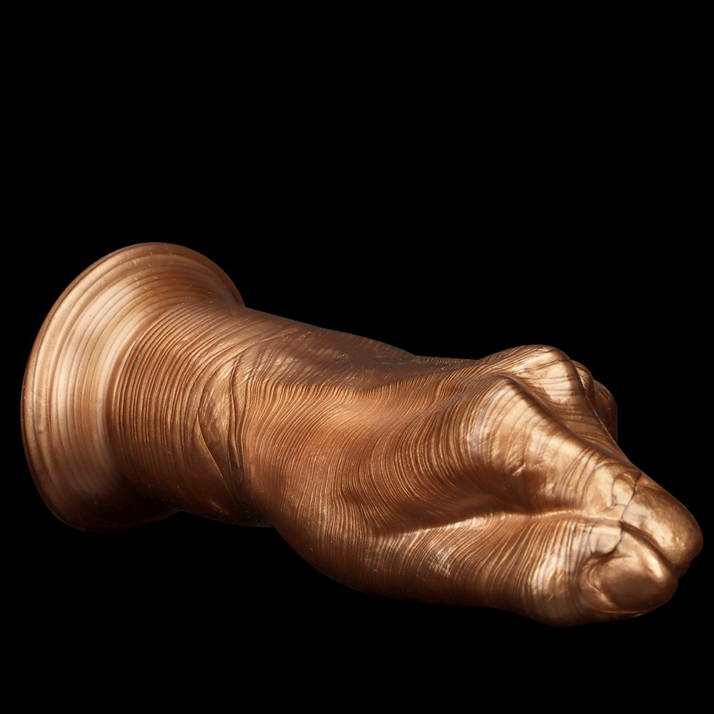 Golden Fist Big Butt Anal Plug -WeLovePlugs