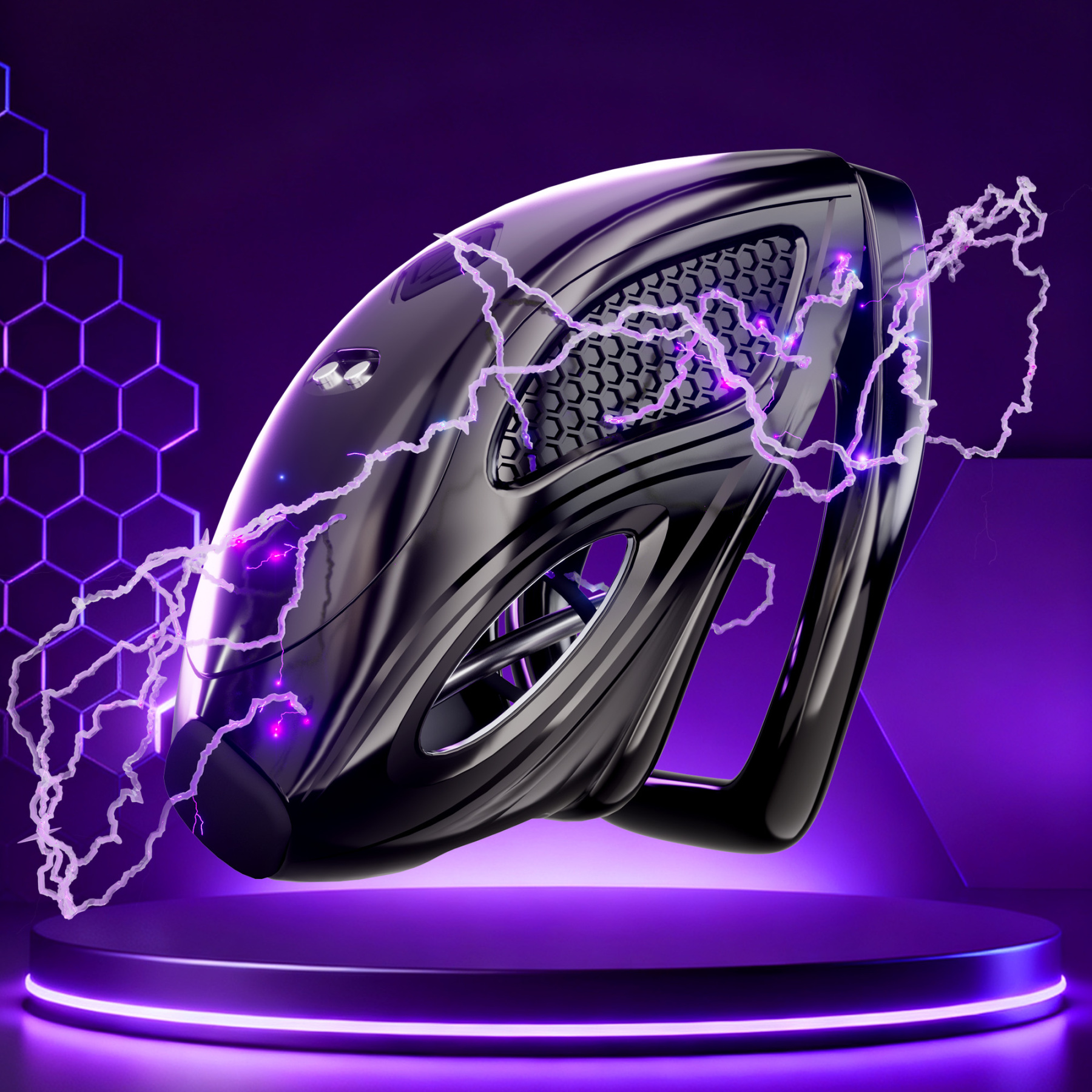 Bee Sting App Controlled Electric Shock Chastity Cage - image 11