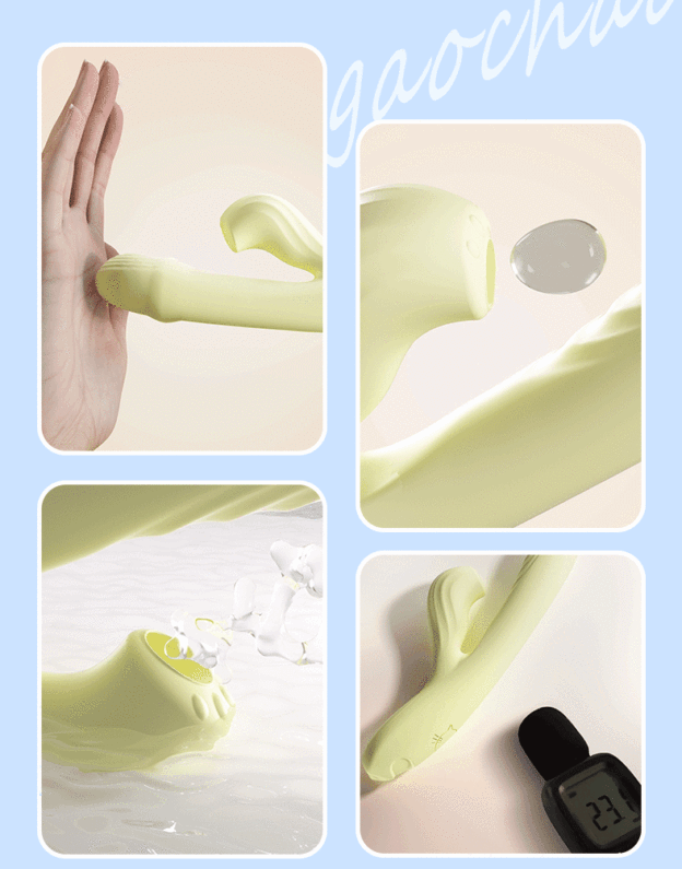 Retractable Vibrating Suction Heating Massager For Women's Masturbation -WeLovePlugs