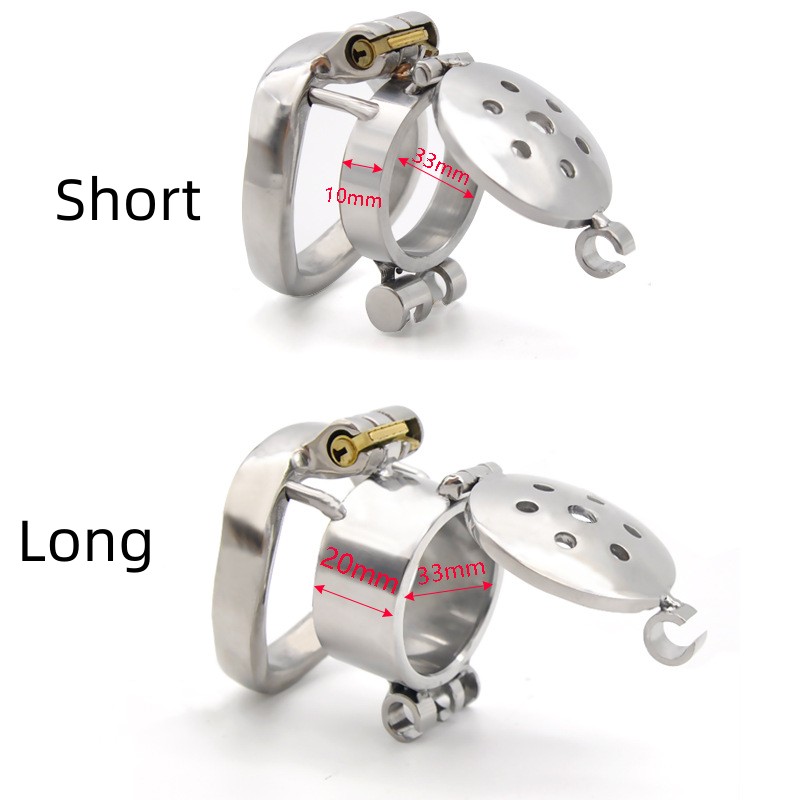 Flipped Metal Chastity Cage -WeLovePlugs