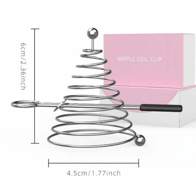 BDSM Women Nipple Sex Toys - Silver - image 2