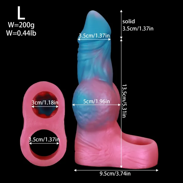 Wolf-Inspired Penis Extender - L - image 4