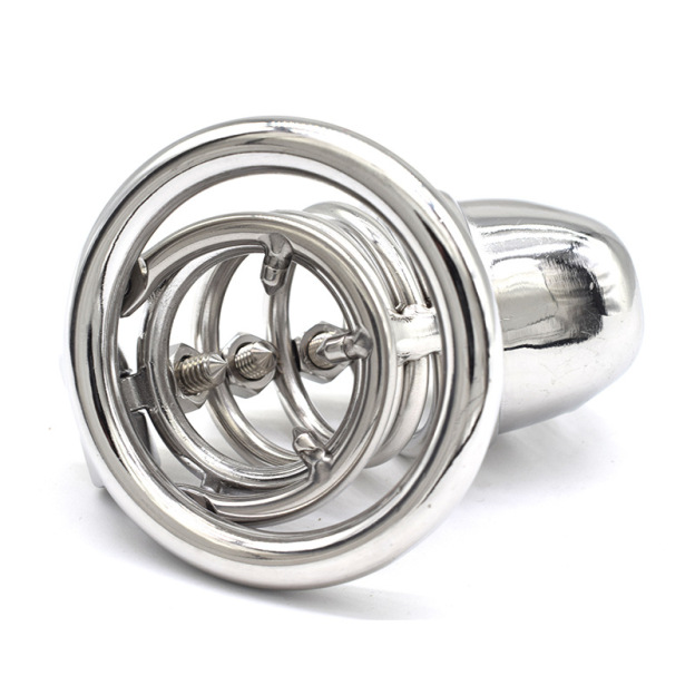 Hollow Spiked Chastity Cage-WeLovePlugs