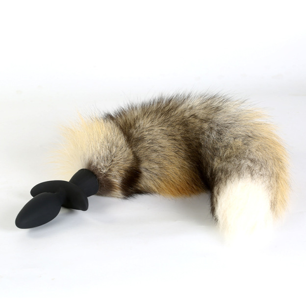 Detachable Fox Tail Silicone Anal Plug -WeLovePlugs